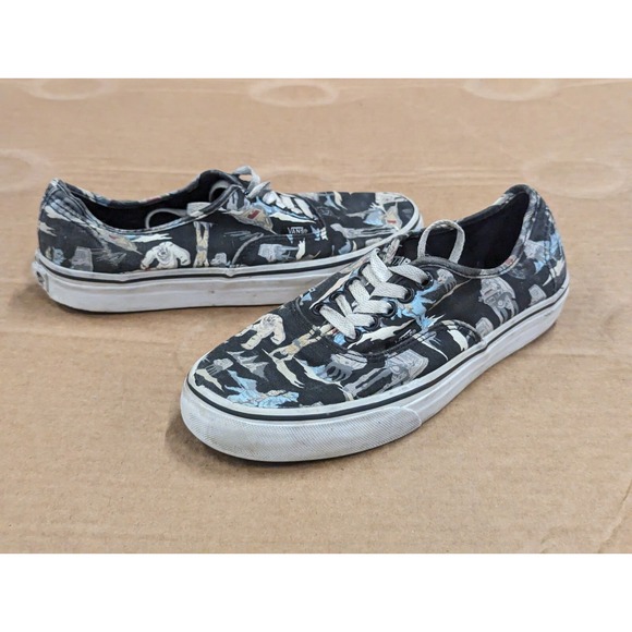 Star Wars Vans Shoes The Empire Strikes Back Disney Jedi Womens Sz 8.5 Mens 7 - Picture 1 of 10